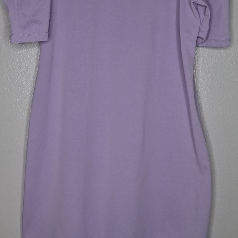 Tuckernuck Pomander Place Lavender Purple Puff Stella Dress Size Large - Picture 9 of 15